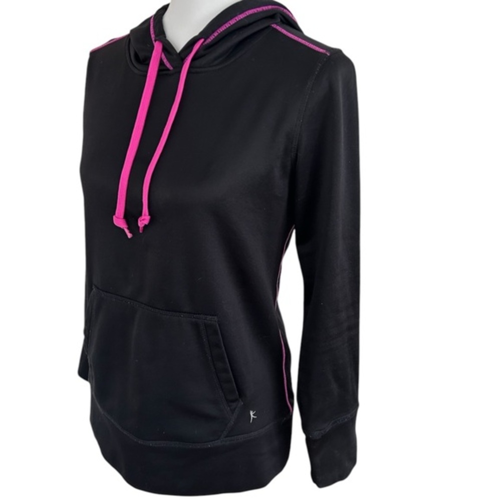 Danskin Black and Pink Relaxed Hoodie